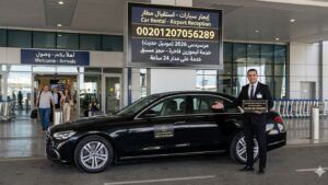 إيجار سيارات مطار القاهرة موديل 2026 بالسائق